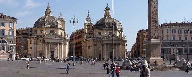 Plastico di Roma Imperiale. Il Campo Marzio Centrale con lo Stadio di  Domiziano (odierna Piazza Navona), le Terme Alessandrine e il Pantheon